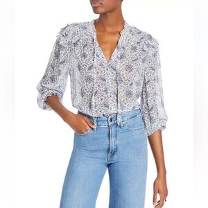 PAIGE Margret Silk Blouse NWT